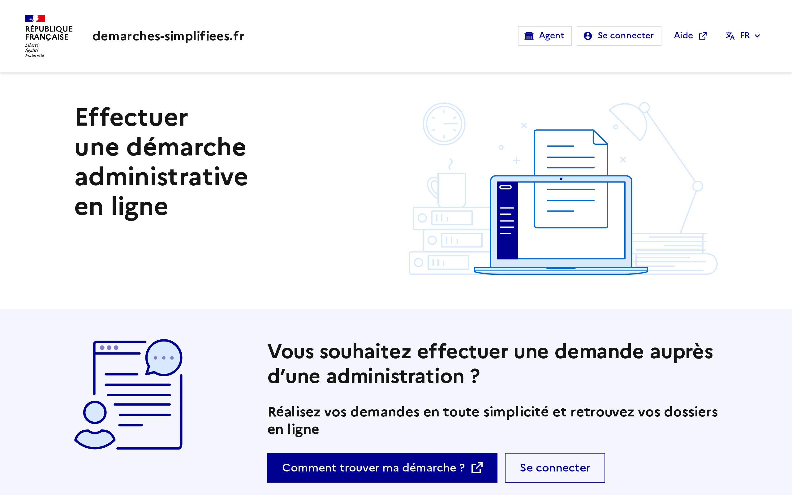 Copie d'écran de https://www.demarches-simplifiees.fr