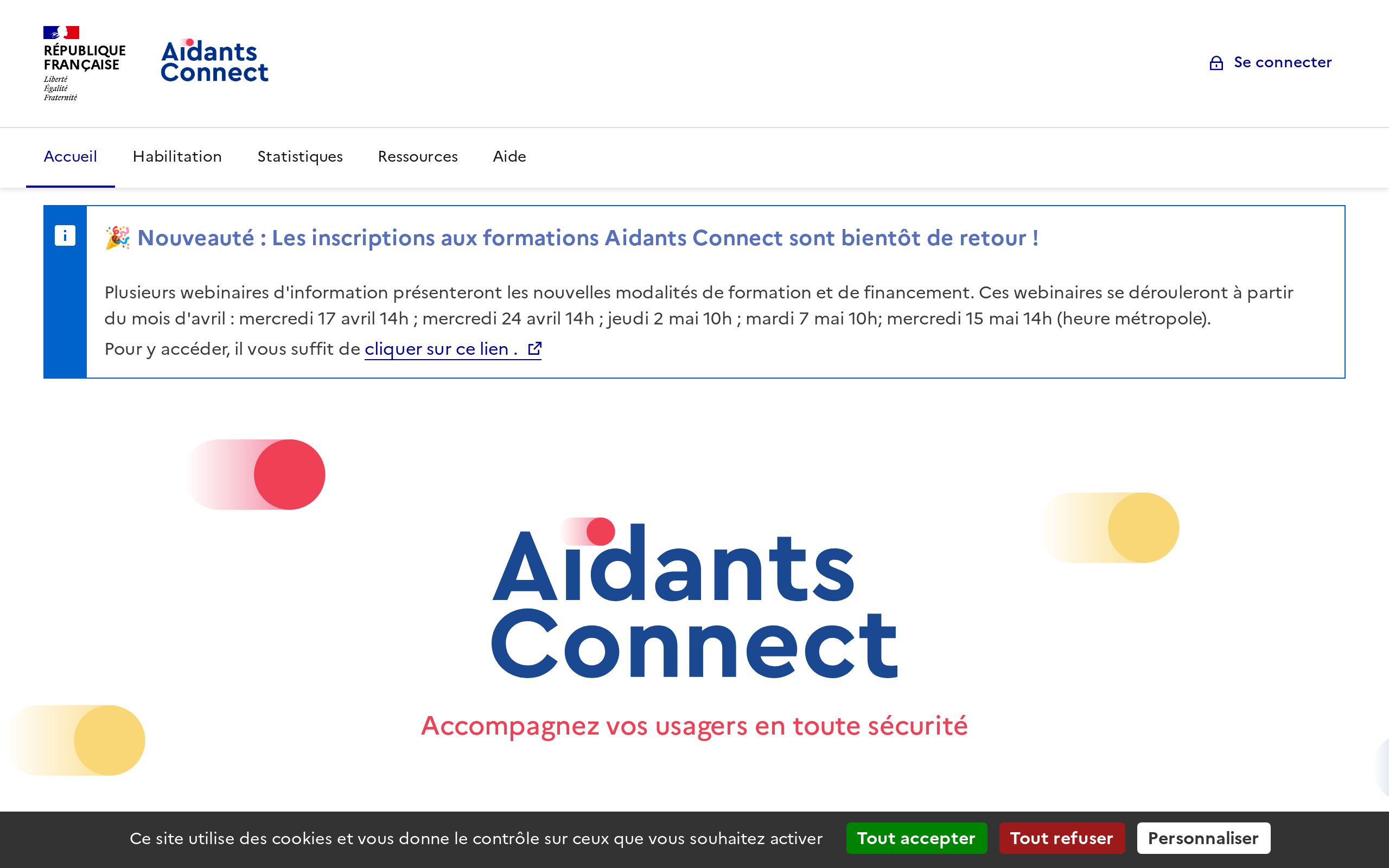 Copie d'écran de https://aidantsconnect.beta.gouv.fr