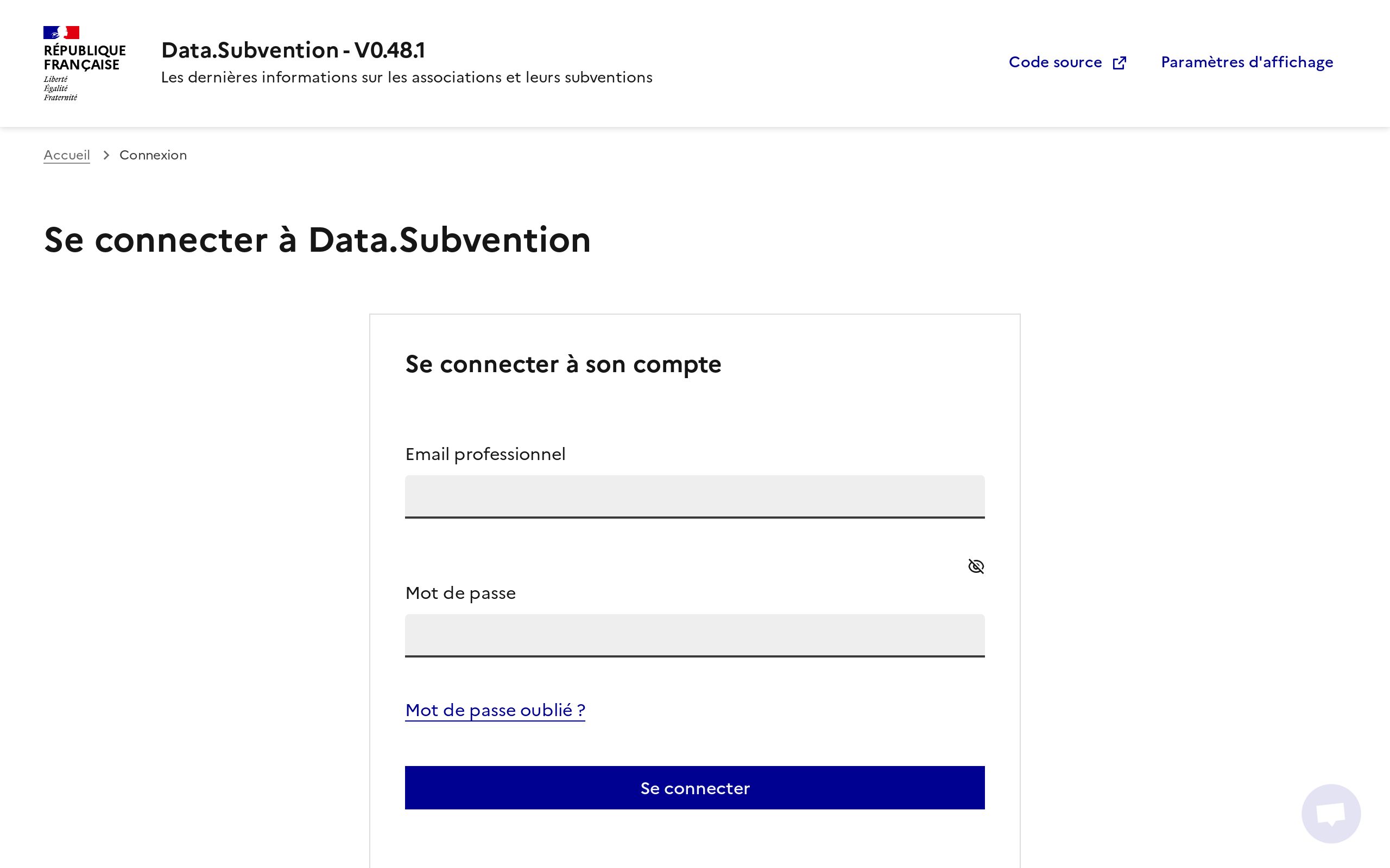 Copie d'écran de https://app.datasubvention.beta.gouv.fr
