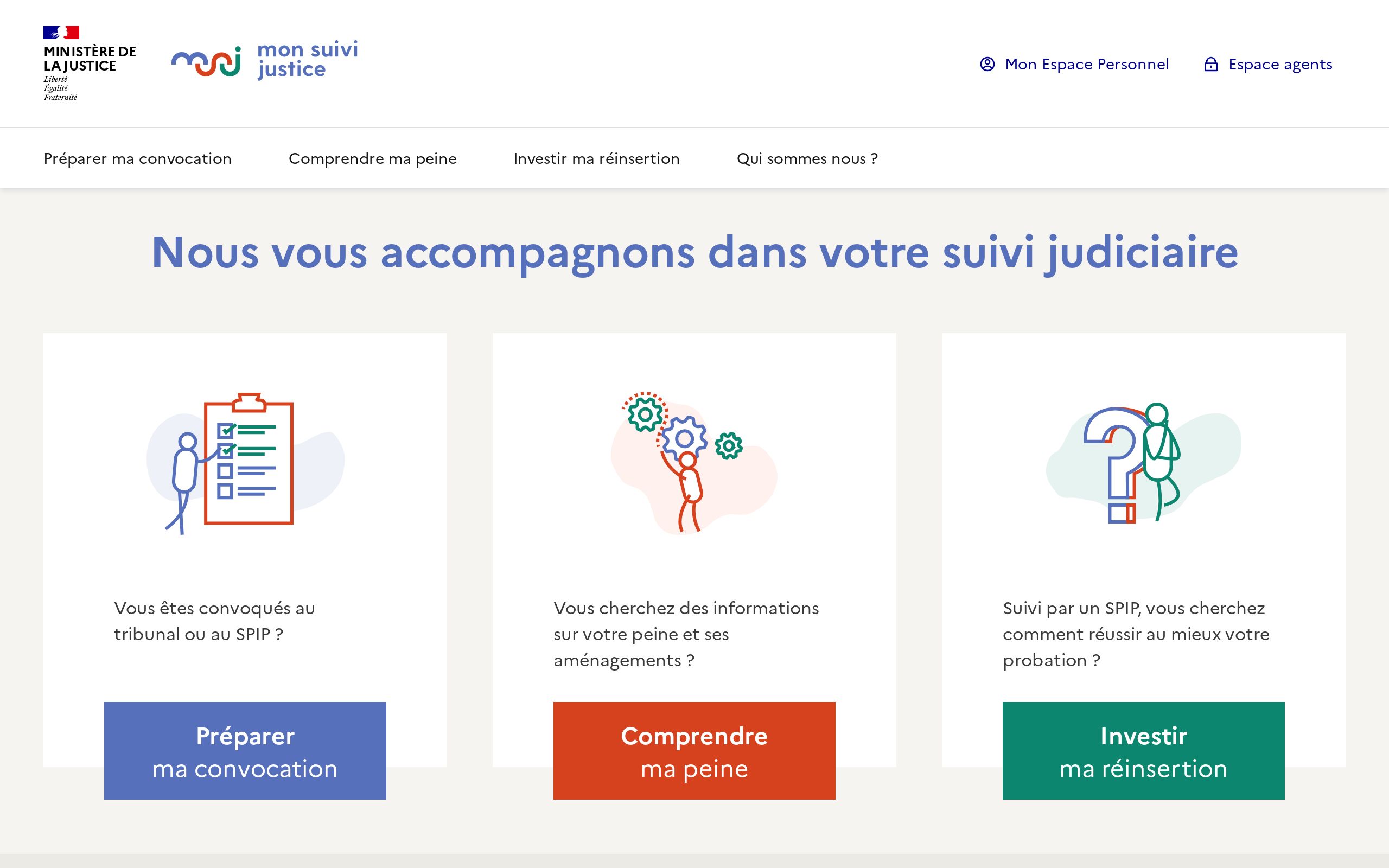 Copie d'écran de https://mon-suivi-justice.beta.gouv.fr